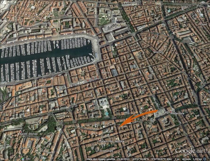 Appartement Terrasse Proche Vieux-Port 马赛 外观 照片